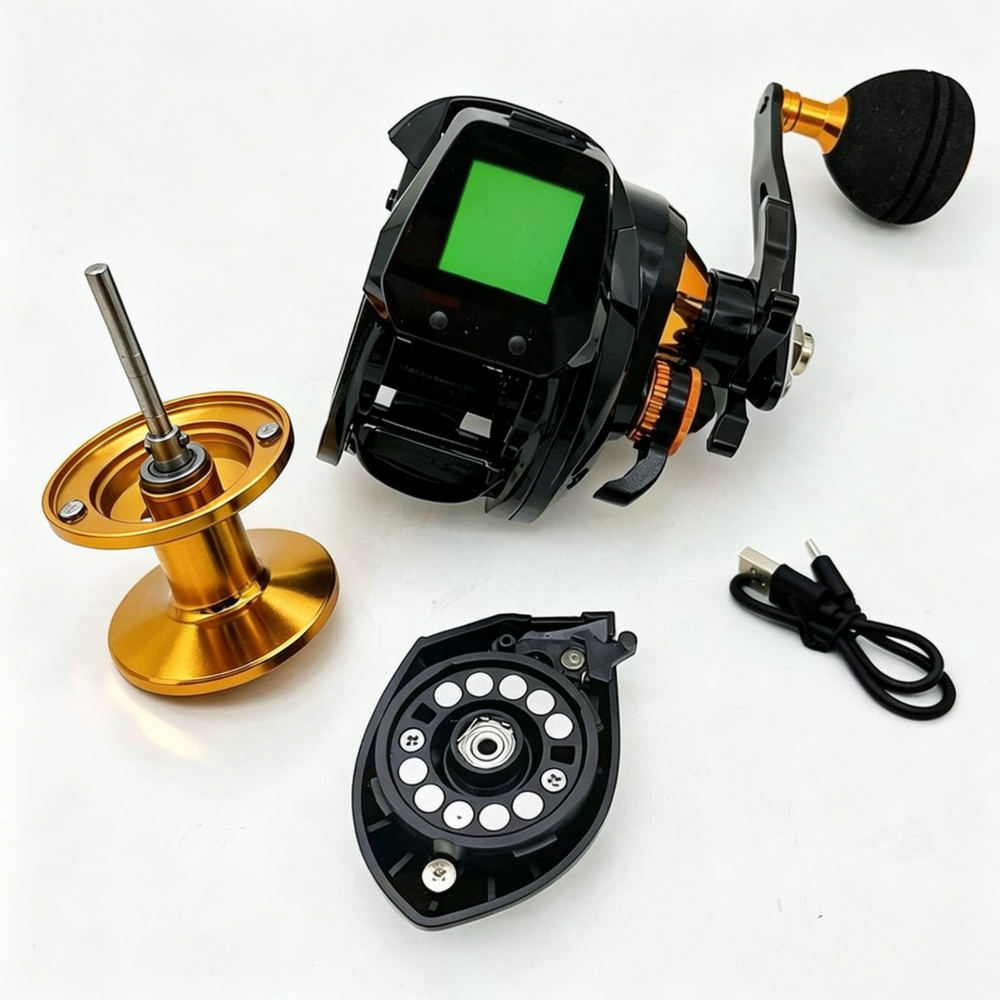 Digital Baitcasting Fishing Re - Fishing Boat Depth Finder ulasan dan harga