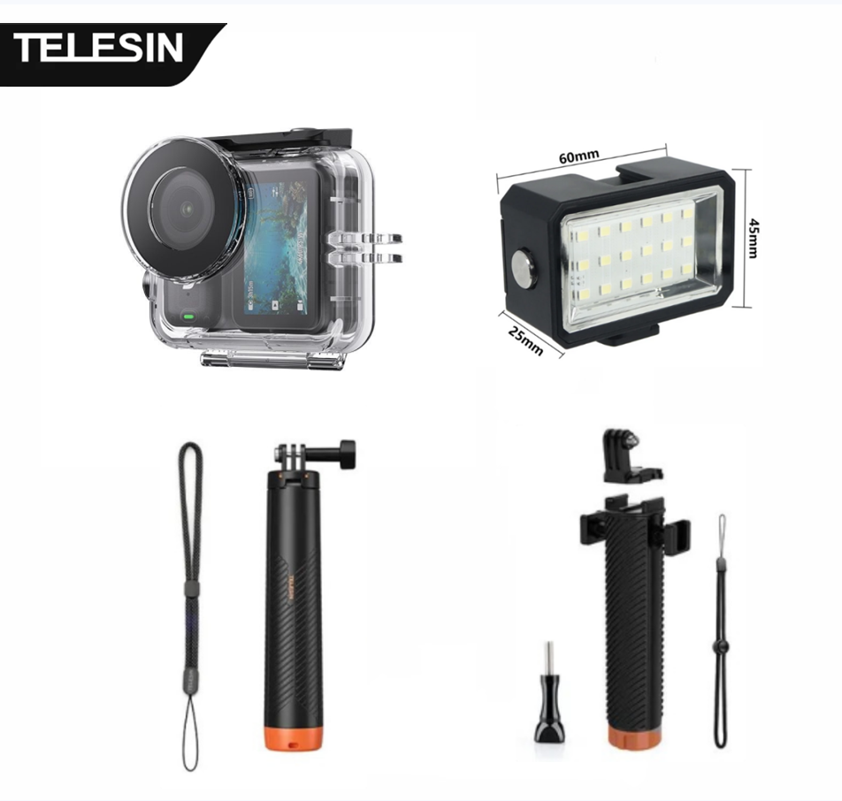 TELESIN 60M Diving Waterproof  - Fishing Boat Cover ulasan dan harga