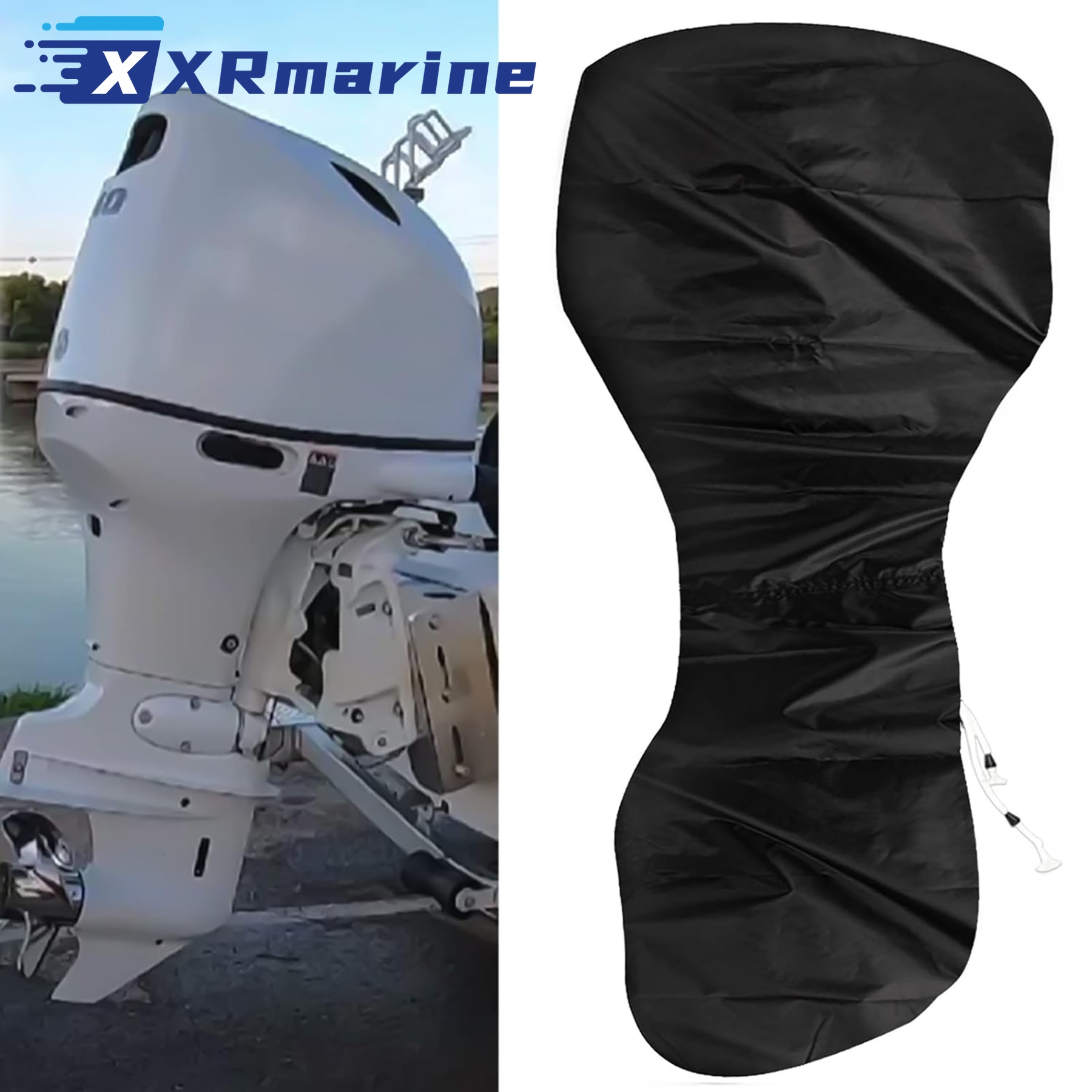 Outboard Motor Engine Cover BL - Fishing Boat Cover ulasan dan harga